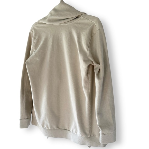 All Saints Brooke Knit Jacket Sz M Womens Snap Hood Open Cardigan Oversized - Picture 10 of 13